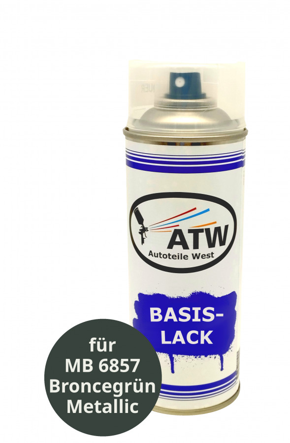 Autolack für MB 6857 Broncegrün Metallic